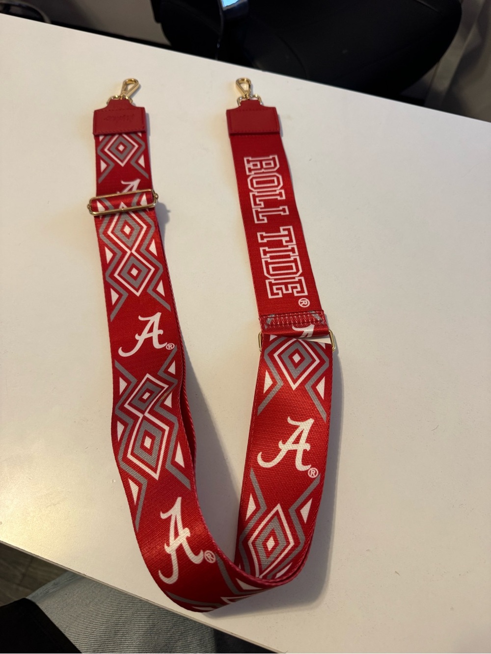 University Team Red 'Roll Tide' Adjustable Bag Strap